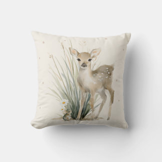 Almohada personalizada de ciervo para lanzar
