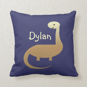 Almohada personalizada de dinosaurio para niños