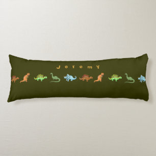 Almohada personalizada de Dinosaurios Cute Añadir