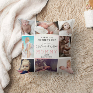 Almohada Personalizada de Foto para el Primer Día 