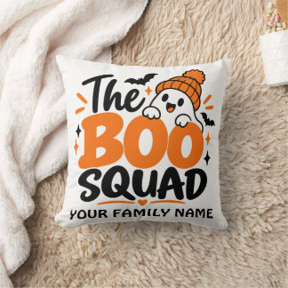 Almohada personalizada de Halloween de The Boo Squ