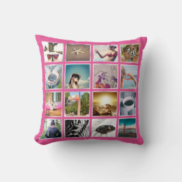 Almohada personalizada de Instagram con 32 fotos