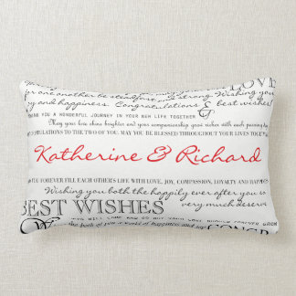 Almohada personalizada de la enhorabuena