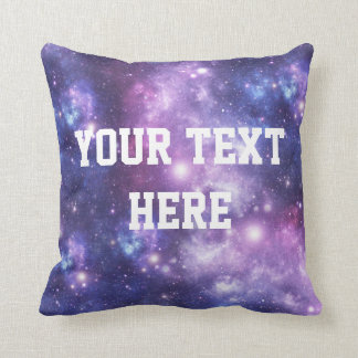 Almohada personalizada de la galaxia