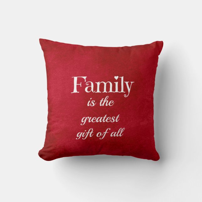 Almohada personalizada de la historia de la (Anverso)