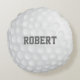 Almohada personalizada de la pelota de golf (Reverso)