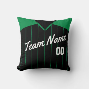 Almohada personalizada de la plantilla del jersey