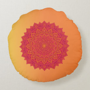 Almohada personalizada de mandala – Ornamento de c