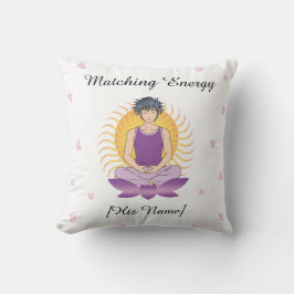 Almohada personalizada de mindfulness para él | No