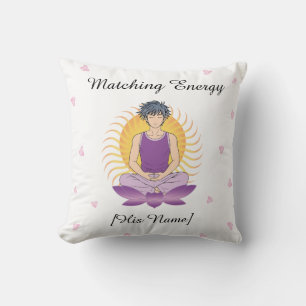 Almohada personalizada de mindfulness para él   No