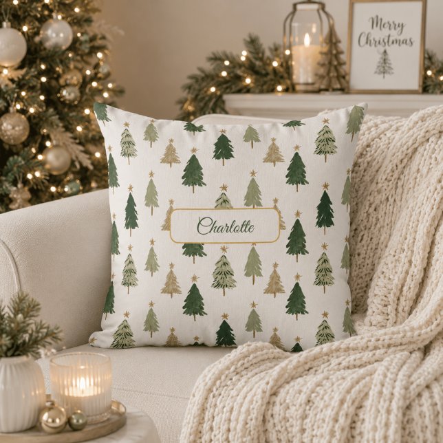 Almohada personalizada de Navidad minimalista mode (Subido por el creador)