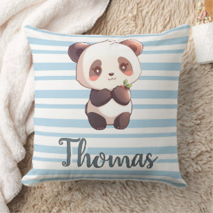 Almohada personalizada de panda lindo