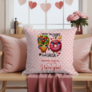 Almohada personalizada de San Valentín con frutas 