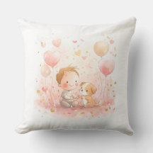 Almohada Personalizada de San Valentín para Bebé