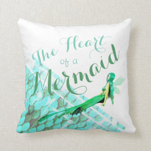 Almohada Personalizada de Sirena MoJo Americana