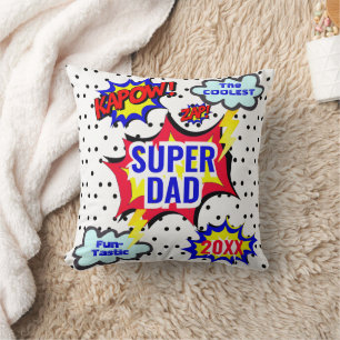 Almohada personalizada de superhéroe de cómic