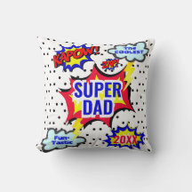 Almohada personalizada de superhéroe de cómic
