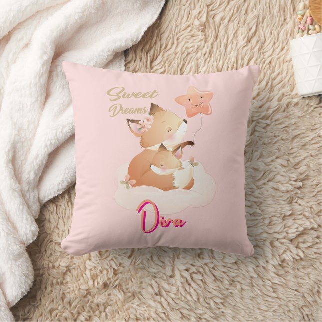 Almohada Personalizada de Tirar Sweet Dreams Baby  (Manta)