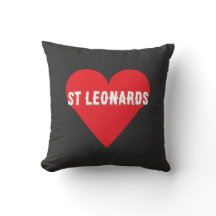 Almohada personalizada de tu ciudad o el corazón d