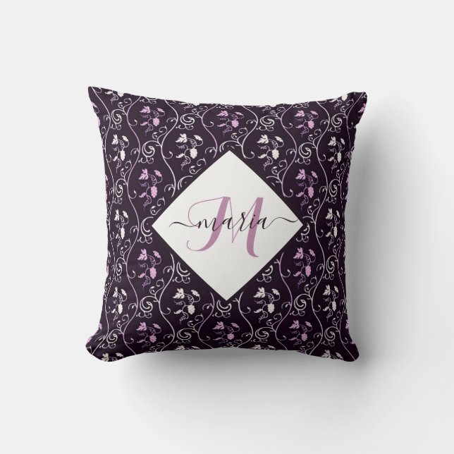 almohada personalizada de viñas (Anverso)