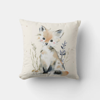 Almohada personalizada de zorro
