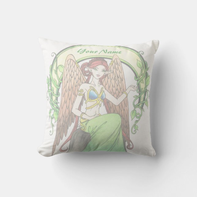 Almohada personalizada del elemento Tierra (Anverso)