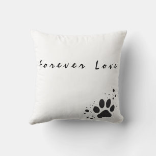 Almohada Personalizada Dog Mom Simple Modern con N