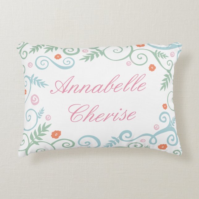 Almohada personalizada elegancia clásica (Anverso)