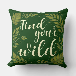 Almohada Personalizada Encuentra Tu Bosque Crema V