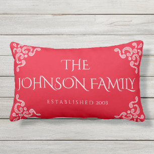 Almohada personalizada familia decorativa