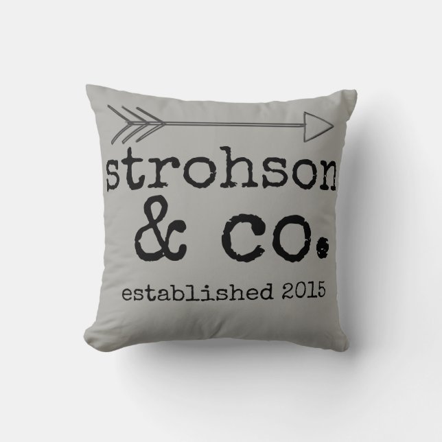 almohada personalizada familia del cortijo (Anverso)