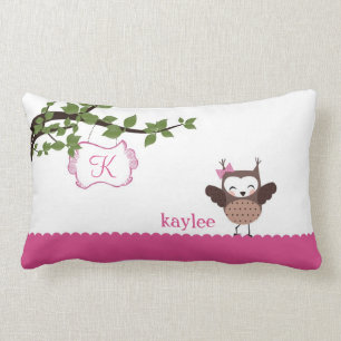Almohada personalizada feliz de los chicas del