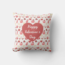 Almohada Personalizada Feliz Día de San Valentín