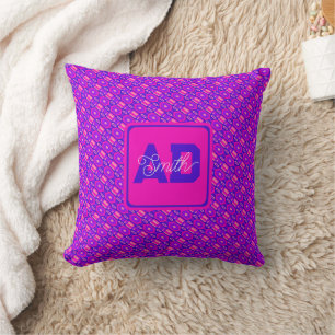 Almohada personalizada geométrica moderna para dam