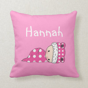 Almohada Personalizada Linda Para Bebé Niña