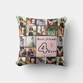 Almohada Personalizada Mejores Amigos por Siempre
