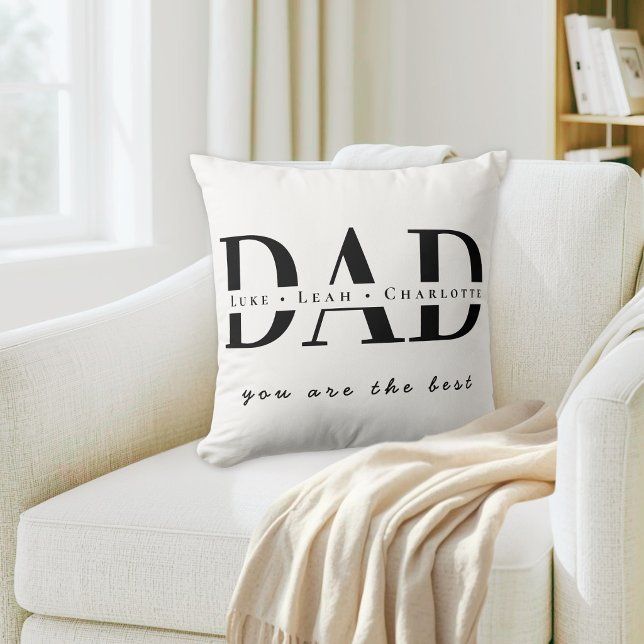 Almohada personalizada moderna para PAPÁ (Subido por el creador)