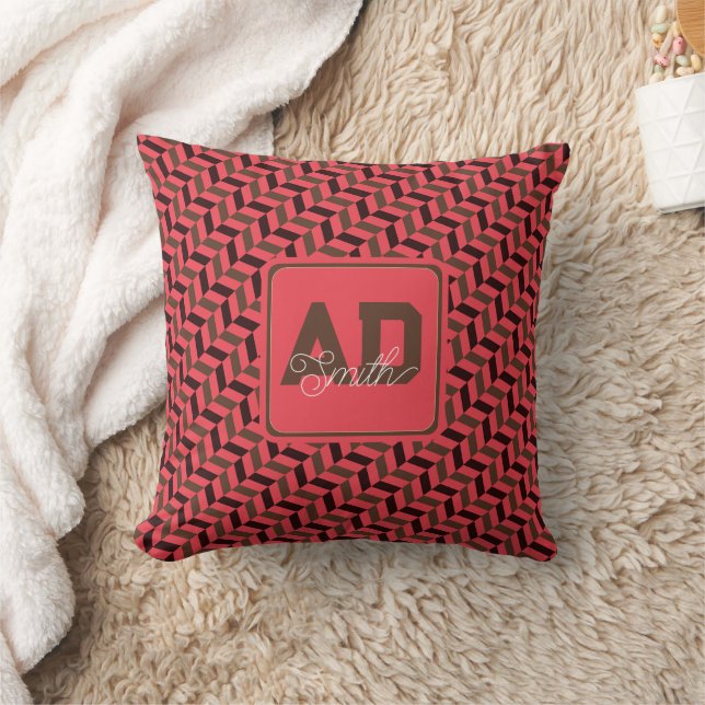 Almohada personalizada moderna romántica para deco (Manta)