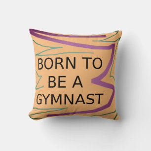 Almohada personalizada NACIDA PARA SER GIMNASTA
