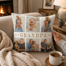 Almohada personalizada para abuelo