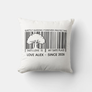 Almohada personalizada para el Día del Padre con c