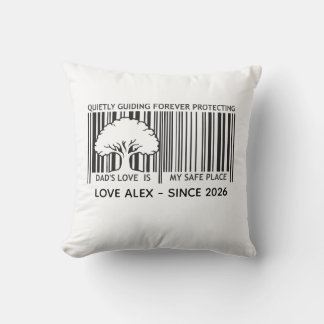 Almohada personalizada para el Día del Padre con c