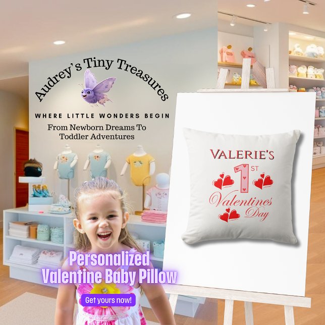 Almohada personalizada para el primer día de San V (Subido por el creador)