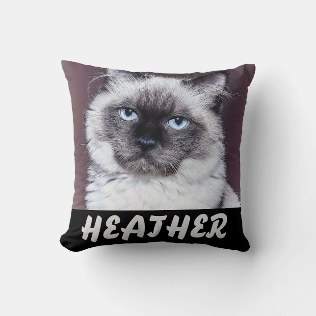 ALMOHADA PERSONALIZADA PARA GATO PERRO (Anverso)