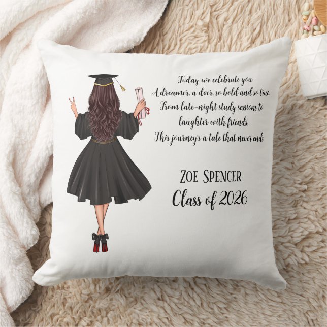 Almohada personalizada para graduación (Manta)