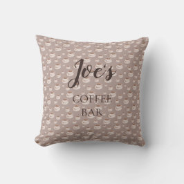 Almohada personalizada para la estación de café