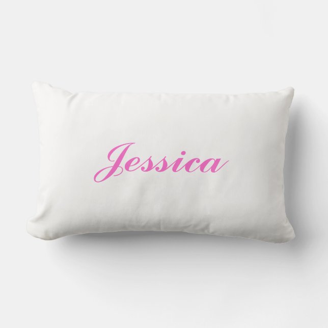 Almohada personalizada para los chicas (Anverso)