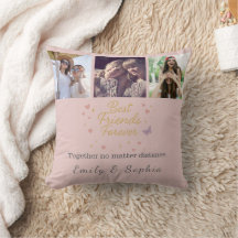 Almohada personalizada para los mejores amigos