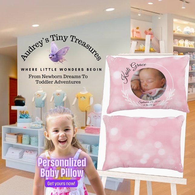 Almohada Personalizada Para Niña (Subido por el creador)