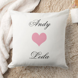 Almohada personalizada para parejas